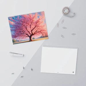 Wall Calendars 2026 - Flowers Branch Design - Dipaliz