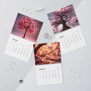 Wall Calendars 2026 - Flowers Branch Design - Dipaliz