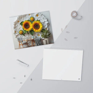 Wall Calendars 2026 - Floral Nature Photography - Dipaliz