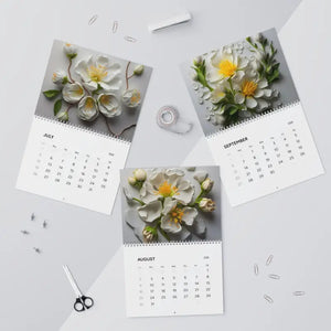 Wall Calendars 2026 - Floral Nature Photography - Dipaliz