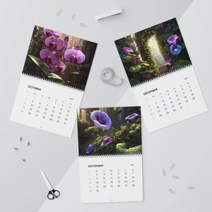 Flowers Wall Calendars – Matte 2026 Floral - Dipaliz