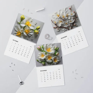 Wall Calendars 2026 - Floral Nature Photography - Dipaliz