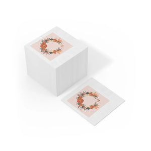 White Coined Napkins – Elegant Party Paper Napkin - Dipaliz