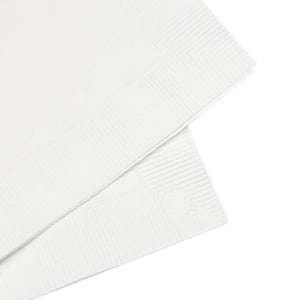 White Coined Napkins – Elegant Party Paper Napkin - Dipaliz