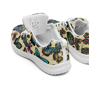 Women’s Athletic Shoes Butterflies Print Energy Style - Dipaliz - Sneakers