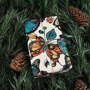Gift Wrap Papers - Colorful Butterflies Bold Design - Dipaliz - Wrapping Paper