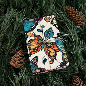 Gift Wrap Papers - Colorful Butterflies Bold Design - Dipaliz - Wrapping Paper