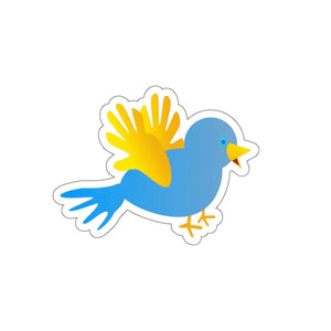 Kiss Cut Stickers - Fluttering Finesse Bird Vinyl Art - Dipaliz - Decorative