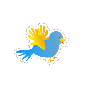 Kiss Cut Stickers - Fluttering Finesse Bird Vinyl Art - Dipaliz - Decorative