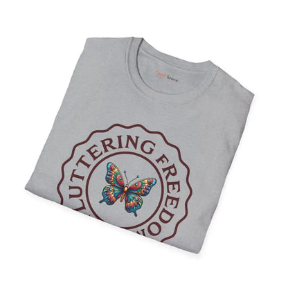 Fluttering Freedom Softstyle Cotton Tee for Everyone - T-shirt