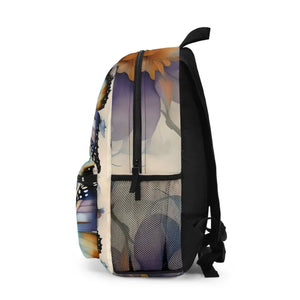 Muted Colors Butterflies Backpack - Spacious & Durable - Dipaliz - one Size - Backpacks
