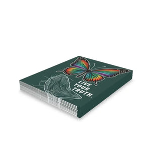 Pride Greeting Cards - Vibrant Celebration Design - Dipaliz - & Note