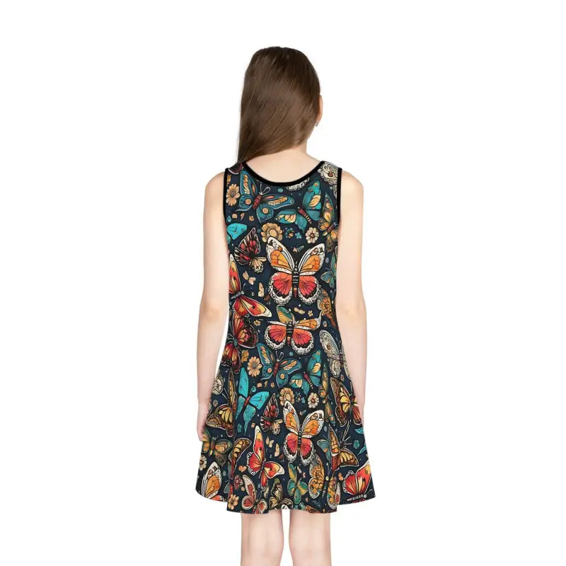 Fluttery Butterfly Beauties: Sundress For Stylish Girls - All Over Prints