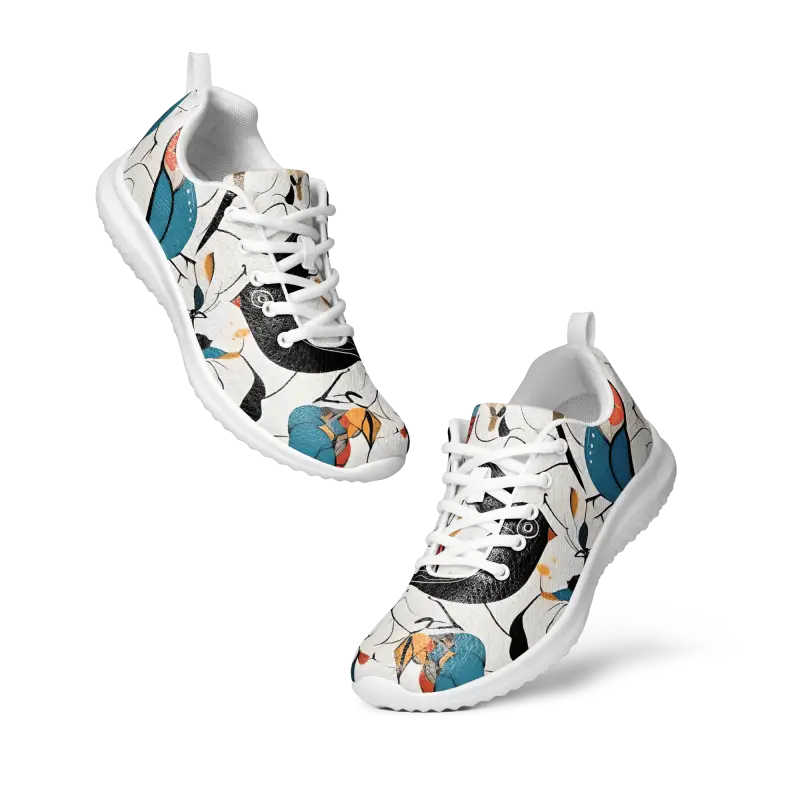 Fly High in Style: Colorful Birds Women’s Athletic Shoes