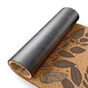 Wild Flowers Doormat - Natural Coir Rustic Welcome Mat - Dipaliz - 24’’ x 16’’ - Door Mats