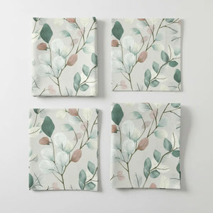 Seasonal Leaves Napkins – Polyester Set of 4 - Dipaliz - Cloth