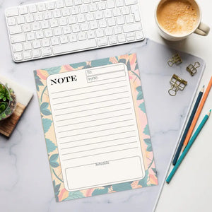 Foliage Daily Planner Notepad - Creative Genius Style - Dipaliz - Notepads