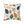 Retro Foliage Pillow – Muted Colors Spun Polyester - Dipaliz - Throw Pillows