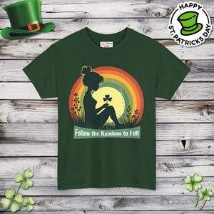 Rainbow Warrior Heavy Cotton Tee - Unisex Vibrant Style - Dipaliz - T-shirts