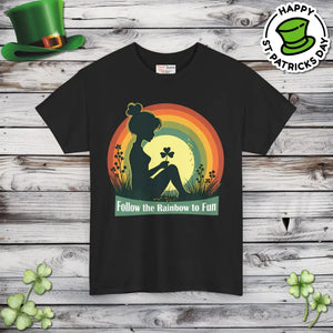 Rainbow Warrior Heavy Cotton Tee - Unisex Vibrant Style - Dipaliz - Black / s - T-shirts