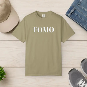 Unisex Garment-dyed T-shirt - Soft Cotton Classic Crew - Dipaliz - Khaki / s - T-shirts