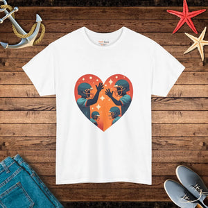 Unisex Heavy Cotton Football Tee - Game Day Essential - Dipaliz - T-shirts - s