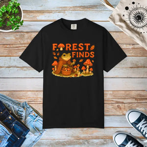 Forest Finds Tee - Premium Mushroom Lover Apparel - Dipaliz - Black / s - T-shirts