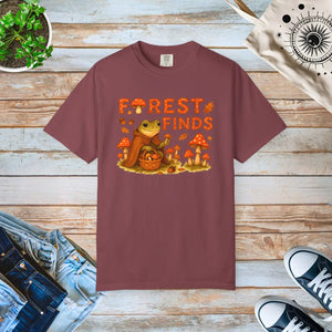 Soft Forest Finds Tee - Mushroom Lover Apparel - Dipaliz - T-shirts