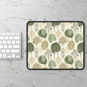 Forest Pattern Mouse Pad - Botanical Gaming Desk Mat - Dipaliz - Rectangle / 9’’ × 7’’ - Computer Accessories