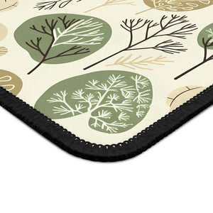 Forest Pattern Mouse Pad - Botanical Gaming Desk Mat - Dipaliz - Rectangle / 9’’ × 7’’ - Computer Accessories