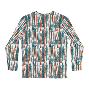Cozy Forest Men’s Long Sleeve Tee - Nature’s Beauty - Dipaliz - T-shirts