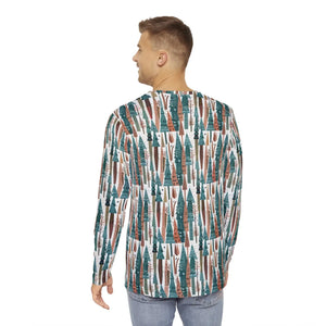 Cozy Forest Men’s Long Sleeve Tee - Nature’s Beauty - Dipaliz - T-shirts