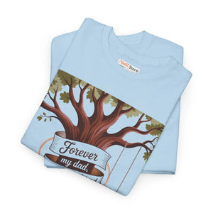 Family Bond Heavy Cotton Tee - Dad Tree Graphic - Dipaliz - T-shirts