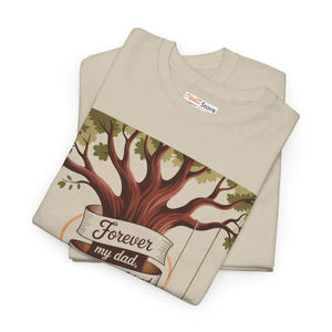 Family Bond Heavy Cotton Tee - Dad Tree Graphic - Dipaliz - T-shirts