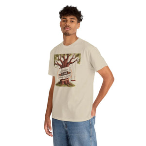 Family Bond Heavy Cotton Tee - Dad Tree Graphic - Dipaliz - T-shirts