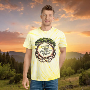 Vibrant Tie-dye Tee - Cyclone Unique Birthday Apparel - Dipaliz - T-shirts