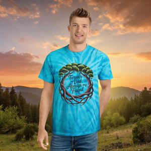 Vibrant Tie-dye Tee - Cyclone Unique Birthday Apparel - Dipaliz - T-shirts