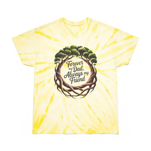 Tie-dye Tee - Cyclone Birthday Apparel - Dipaliz - Pale Yellow / s - T-shirts