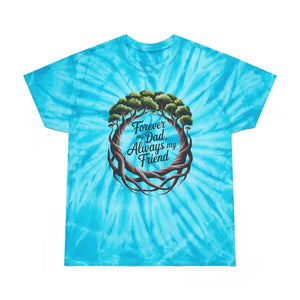 Tie-dye Tee - Cyclone Birthday Apparel - Dipaliz - Turquoise / s - T-shirts