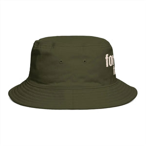 Vintage Custom Word Bucket Hat - Cotton Sun - Dipaliz - Hats