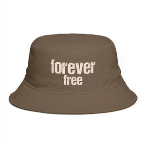 Vintage Custom Word Bucket Hat - Cotton Sun - Dipaliz - Hats