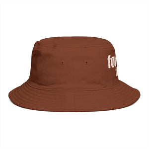 Vintage Custom Word Bucket Hat - Cotton Sun - Dipaliz - Hats