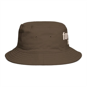 Vintage Custom Word Bucket Hat - Cotton Sun - Dipaliz - Hats