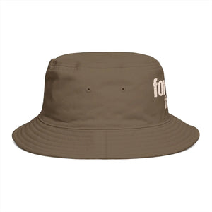 Vintage Custom Word Bucket Hat - Cotton Sun - Dipaliz - Hats