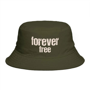 Vintage Custom Word Bucket Hat - Cotton Sun - Dipaliz - Hats