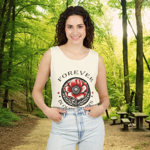 Hearts Tank Unisex - Stay Cool Garment-dyed Memorial - Dipaliz - Tops