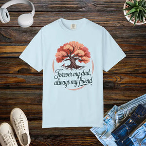 Unisex Garment-dyed Tee Fathers Day Casual - Dipaliz - Chambray / s - T-shirts