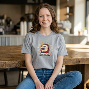 Fourth of July Eagle T-shirt - T-shirts