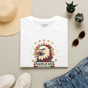Fourth of July Eagle T-shirt - T-shirts