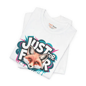 Fox Art Unisex Nature Tee - Animal Lover Gift - Dipaliz - T-shirts